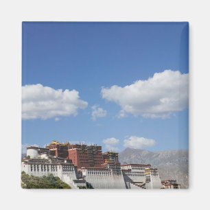 China, Tibet, Lhasa, Potala-Palast Magnet