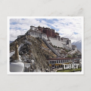 China - Tibet - Postkarte