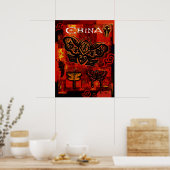 China Travel Poster 20x26 (Küche)