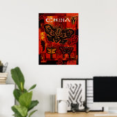 China Travel Poster 20x26 (Heimbüro)