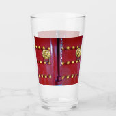 China Türknopf Glas (Vorderseite)