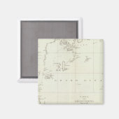 China und Asien Magnet (Vorderseite/Rückseite)