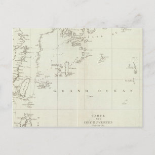 China und Asien Postkarte