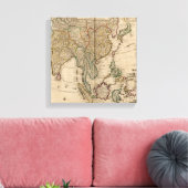 China und Indien Leinwanddruck (Insitu (Wohnzimmer))