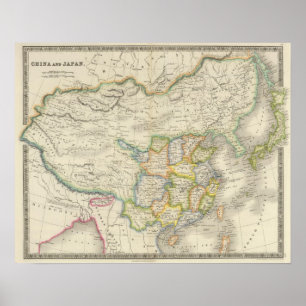 China und Japan Poster