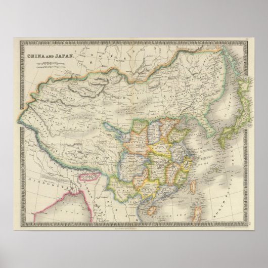 China und Japan Poster (Vorne)