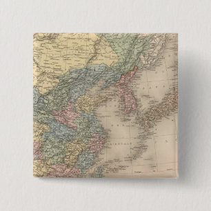 China und Korea Button