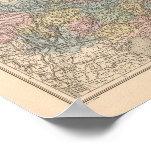 China und Korea Poster (Ecke)