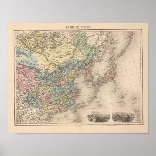 China und Korea Poster (Vorne)