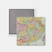 China und Malaysia Magnet (Vorderseite/Rückseite)