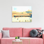 China Verbotene Reise in die Altstadt Leinwanddruck (Insitu (Wohnzimmer))