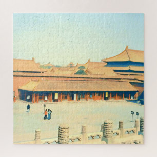 China Verbotene Stadt Vintage-Reise Puzzle
