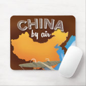 China Vintage Travel Poster Mousepad (Mit Mouse)