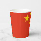 China - Volksrepublik China - 中 人 民 共 和 国 Pappbecher (Rechts)