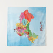 China Wandteppich (Vorderseite (Horizontal))