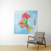 China Wandteppich (Beispiel (Horizontal))