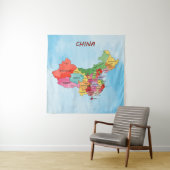 China Wandteppich (Beispiel)