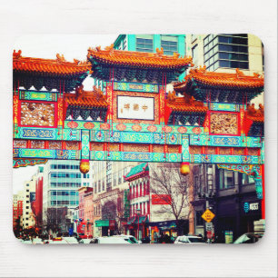 China, Washington DC. USA Mousepad