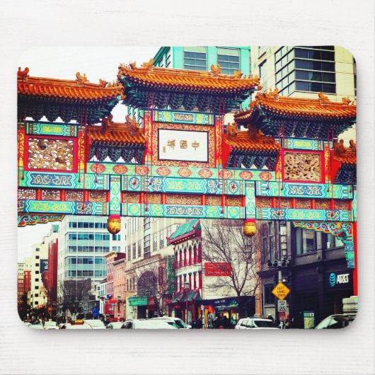 China, Washington DC. USA Mousepad (Vorne)