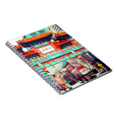 China, Washington DC. USA Notizblock (Rechte Seite)