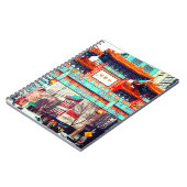 China, Washington DC. USA Notizblock (Linke Seite)