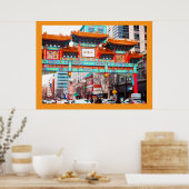 China. Washington, DC, USA Poster (Küche)