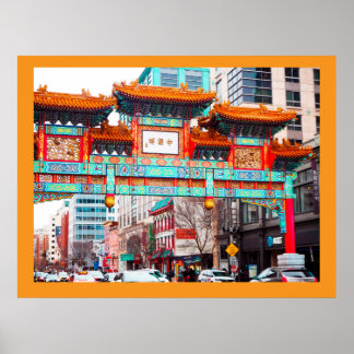 China. Washington, DC, USA Poster