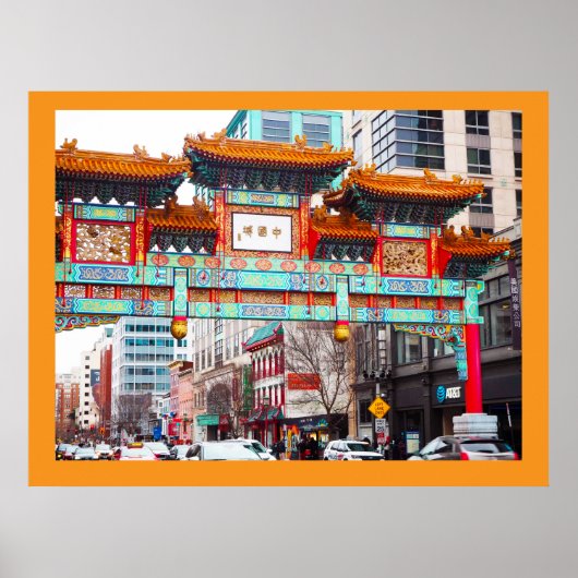 China. Washington, DC, USA Poster (Vorne)