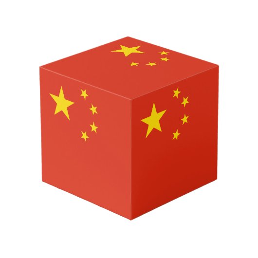 China Würfel (Vorderseite Schrägansicht)