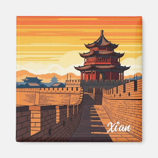China Xi'an Travel Magnet (Vorne)