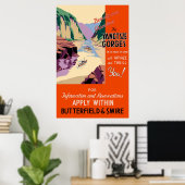 China Yangtsze Gorges Poster (Heimbüro)