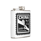 China zum 20. Hochzeitstag Flachmann (Rechts)