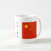 Chinaflaggen-Tasse Kaffeetasse (VorderseiteRechts)