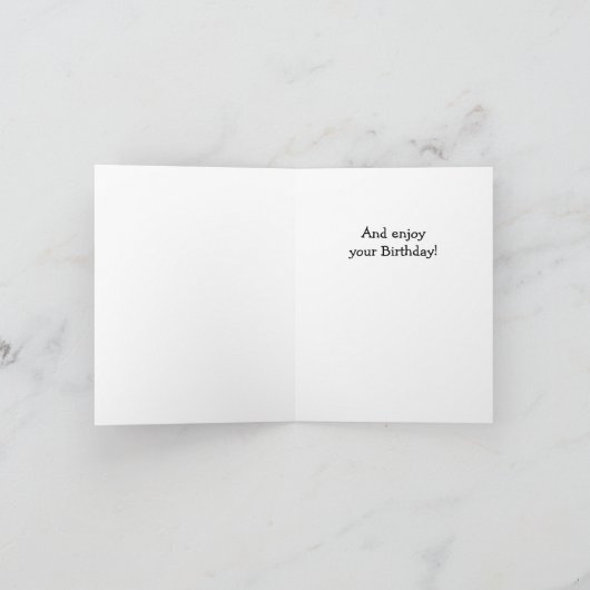 ChinaGirlLove Geburtstagskarte Karte (Innenseite)