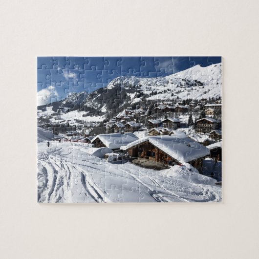 Chinaillon, Französische Alpen Puzzle (Horizontal)