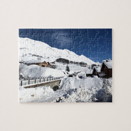Chinaillon, Französische Alpen Puzzle (Horizontal)