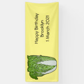 Chinakohl-Cartoon Banner (Vertikal)