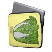 Chinakohl-Cartoon Laptopschutzhülle (Vorderseite Links)