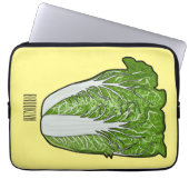 Chinakohl-Cartoon Laptopschutzhülle (Vorderseite)