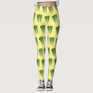 Chinakohl-Cartoon Leggings