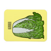 Chinakohl-Cartoon Magnet (Horizontal)