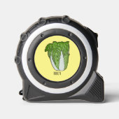 Chinakohl-Cartoon Maßband (Vorderseite)