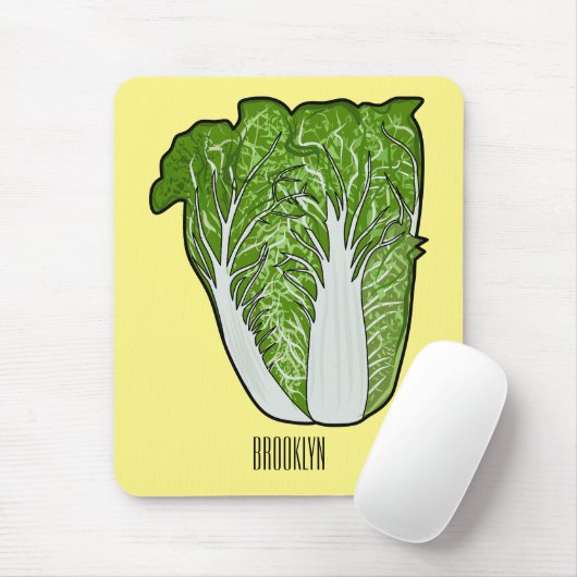 Chinakohl-Cartoon Mousepad (Mit Mouse)