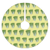 Chinakohl-Cartoon Polyester Weihnachtsbaumdecke (Vorderseite)