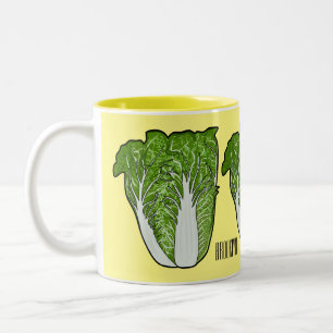 Chinakohl-Cartoon Zweifarbige Tasse