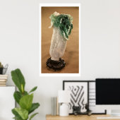 Chinakohl, Koreanisch, 19. Jahrhundert (Jade) Poster (Heimbüro)