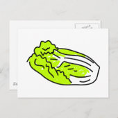 Chinakohl Postkarte (Vorne/Hinten)