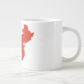 Chinalandflagge Jumbo-Tasse (Rechts)