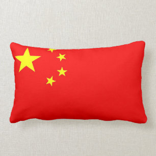 Chinalandflaggenkissen Lendenkissen