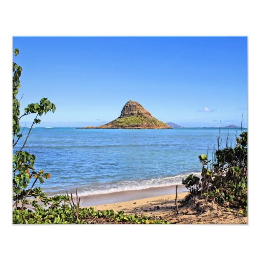 Chinamans Hat -Oahu Fotodruck (Vorne)